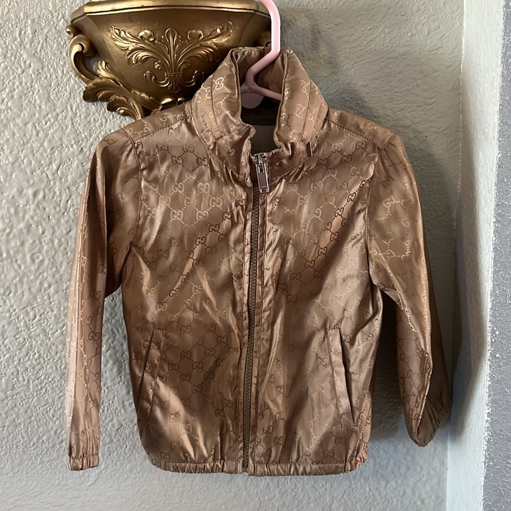 NWOT Kids Gucci Zip Up Jacket